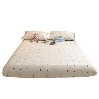 臣汐合格品全棉磨毛加厚保暖床笠