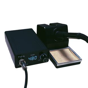 T12 焊台白菜白光电烙铁大功率带休眠数显可调恒温维修焊接工具