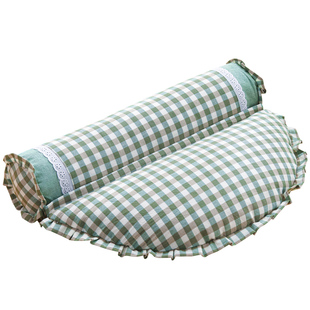 全荞麦皮颈椎硬枕颈椎睡觉专用成人圆柱形枕反弓矫正糖果组合枕头