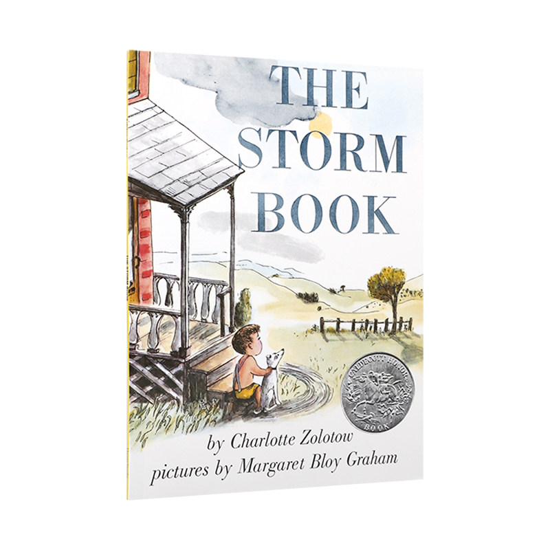 英文原版The Storm Book暴风雨中的孩子凯迪克银奖作品儿童英语阅读启蒙绘本故事书 生动插图 Charlotte Zolotow夏洛特佐罗托