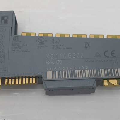 B&R X20 DI 6372 Digital Input Module, Rev. G0