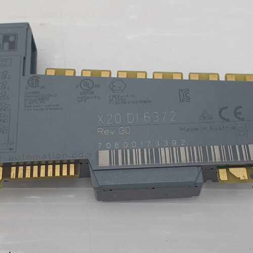 B&R X20 DI 6372 Digital Input Module, Rev. G0