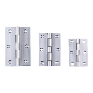 柜门合页304不锈钢加厚迷你小合叶家具木门隐形折叠铰链五金配件