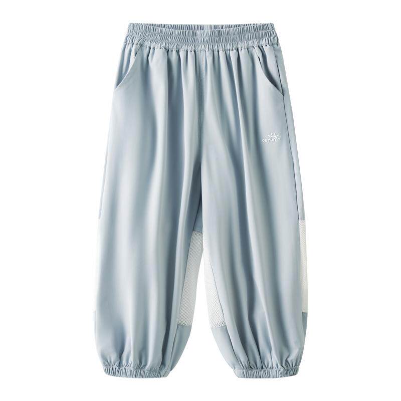 欧孕儿童裤子夏季薄款防蚊裤