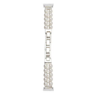 适用oppo watch x3mini表带夏天新款watchx2mini手表带金属女款串珠x3高级感4Pro一加手表x2智能watch s表链