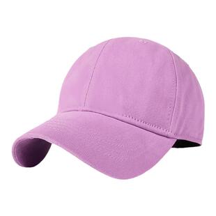 CACUSS棒球帽子女士春夏时尚纯棉破洞休闲百搭鸭舌帽潮男户外情侣