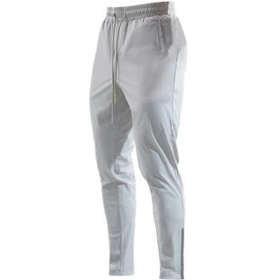 SOSOLEMON春夏高弹运动健身裤男训练速干修身拉链束脚轻薄长裤薄