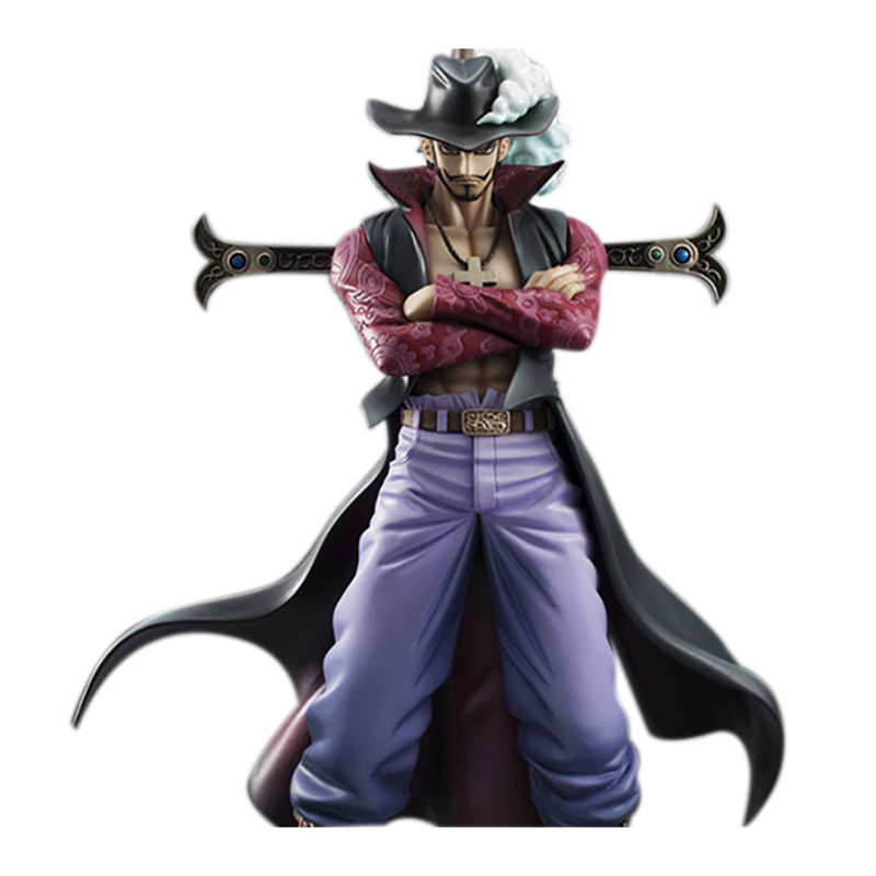 海贼航海王  王下七武海 鹰眼Q版/人仔/粘土人手