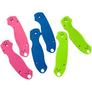 蜘蛛C223刀柄贴片蜘蛛G10复合材料 Spyderco Para 3 刀柄G10贴片