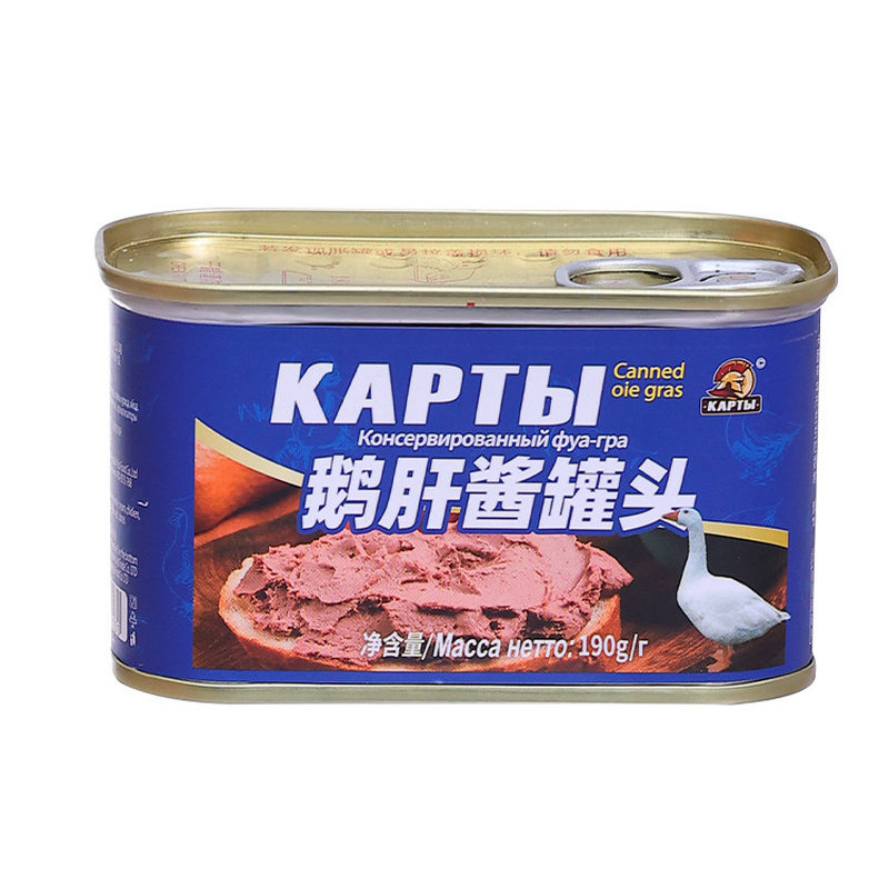 KARTBI俄罗斯鹅肝酱罐头即食