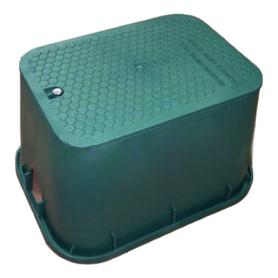 园林12寸阀门箱VB1419取水阀箱地埋方形工程灌溉电磁闸塑料阀门井