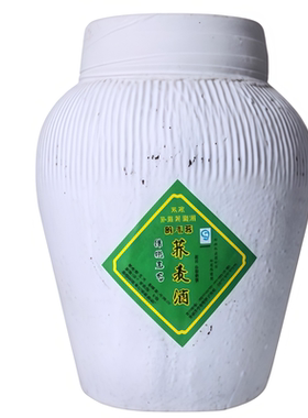 杭州特产50度高度清香型荞麦酒7.5L坛装纯粮食散装白酒泡酒专用酒