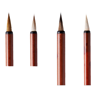 庆学堂小楷毛笔纯狼毫初学者套装瘦金体书法专用紫毫兼毫蝇头小楷软笔簪花入门国画工笔勾线抄经笔小号专业级