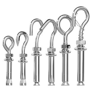 天卓五金304/201不锈钢膨胀螺丝挂钩万能吊钩吊环拉爆膨胀螺栓M10