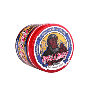 美国HELLBOY地狱男爵发油男士定型保湿 复古大背头发蜡发泥油头膏