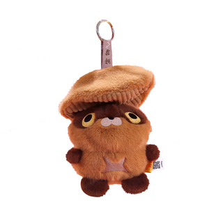 可爱搞怪史前生物公仔鸭嘴龙霸王龙毛绒玩偶钥匙扣送儿童男女礼物