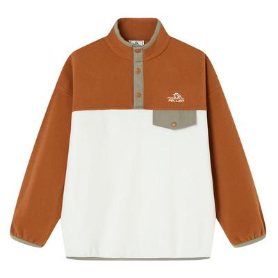 伯希和儿童抓绒衣保暖摇粒绒外套