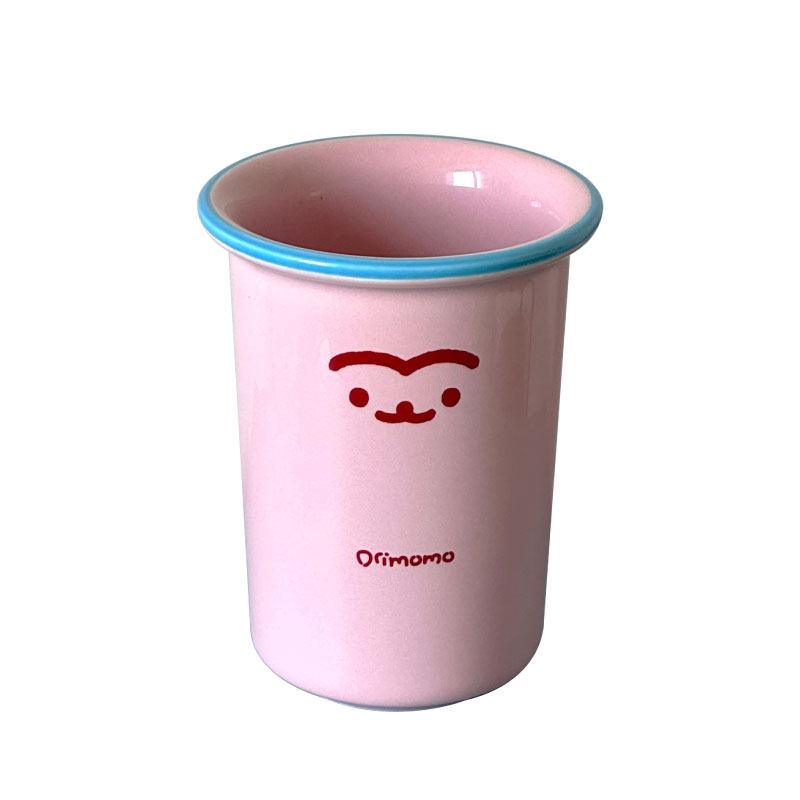 Drimomo原创小熊粉色可爱马克杯