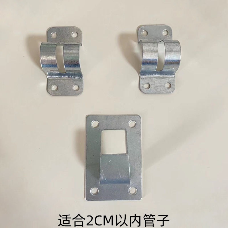 u型桌架可折叠桌子支架配件五金冲压件固定器支撑架卡箍卡扣抱箍