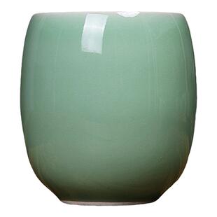 龙泉窑青瓷陶瓷马克水杯小茶杯主人功夫茶具冰裂六色品茗杯子礼盒