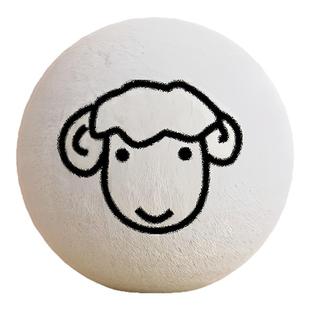 猫咪猎物球静音羊毛球玩具猫咪追逐自嗨解闷神器逗猫棒耐咬毛绒球