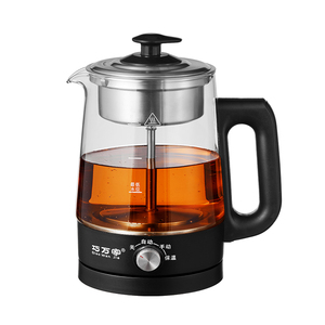 蒸汽煮茶器1.8升大容量家用2024新款喷淋式玻璃养生壶电泡煮茶壶