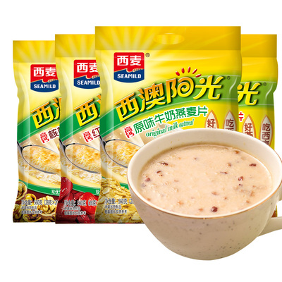 西麦燕麦片牛奶燕麦片营养早餐