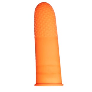 丁晴手指套乳胶一次性加厚指套耐磨耐用护指橡胶护套手指头保护套