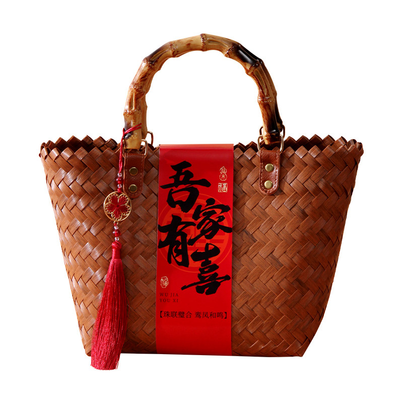 结婚山姆喜糖成品含糖伴手礼高档订婚宴专用混合糖果喜饼回礼礼盒