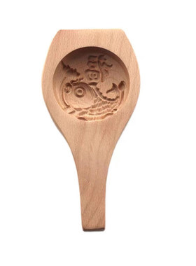 过年花样卡通做馒头包子模具diy蒸糕馍馍辅食家用鱼月饼木质青团