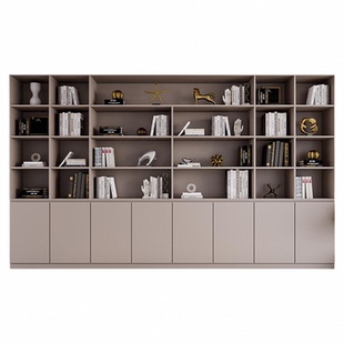 背景墙展示柜储物柜收纳柜全屋定制实木生态板柜子资料柜