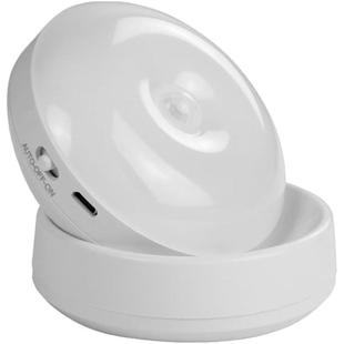 可充电式感应LED小夜灯宿舍寝室小灯卧室床头无线粘贴墙壁灯插电