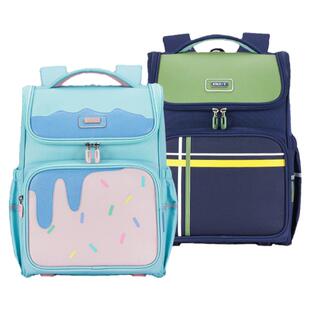 卡拉羊小学生大嘴书包防下坠减负轻便双肩包大容量背包女耐用抑菌