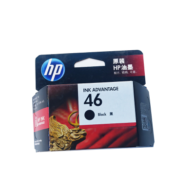 原装惠普46墨盒黑色彩色