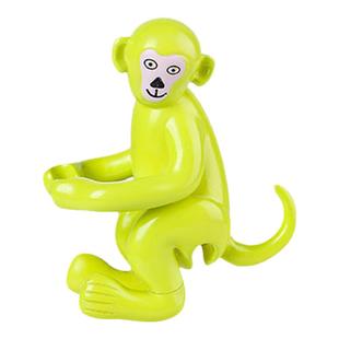 扶正龟背竹支撑架水培植物支撑固定器园艺绿萝防倒伏装饰猴子造型