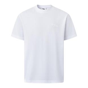 WHOOSIS（不知其名）刺绣打底衫短袖t恤cleanfit秋冬打底新品男女