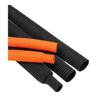 2:1热收缩编织套管 热缩布套纺织收缩编织布 汽车线束保护套耐磨