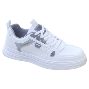 男鞋春季2026新款板鞋透气运动鞋百搭男士鞋子软底潮鞋休闲小白鞋