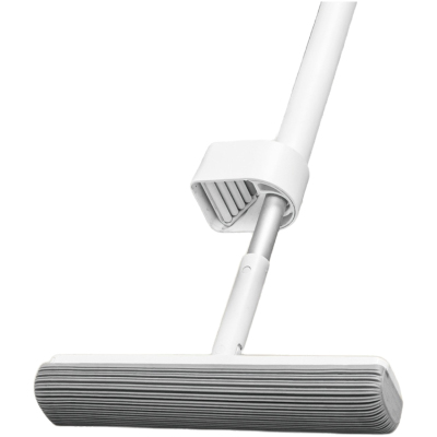 妙洁白海绵免手洗胶棉头地拖布