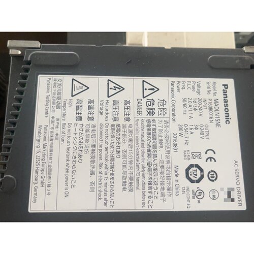 议价拆机MADLN15NE200W伺服驱动器成色维修