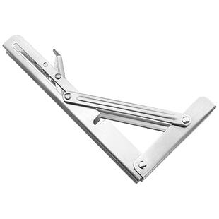 不锈钢折叠支架拖架墙上活动伸缩隔板三角架支撑层板固定托架直角