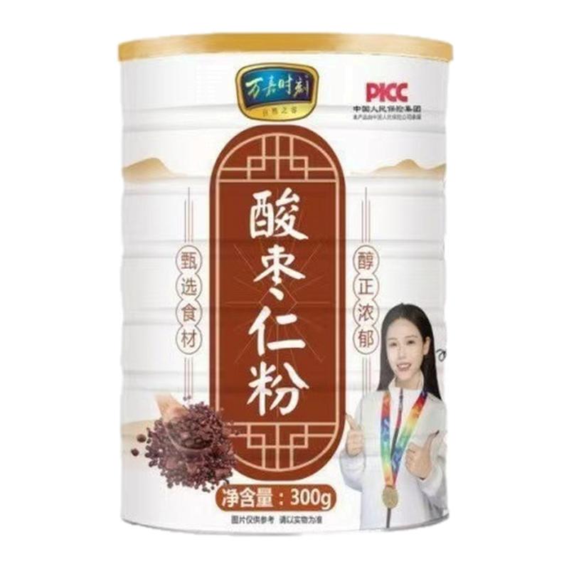 万嘉时刻酸枣仁粉野生炒熟安神