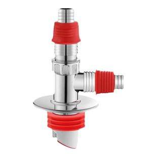 洗衣机面盆排水管三通地漏接头下水管道防虫防臭三头四通分流神器