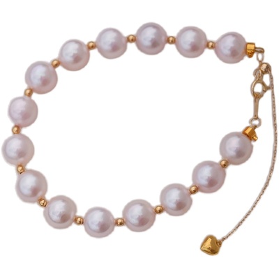 v＆c日本akoya海水微微瑕珍珠