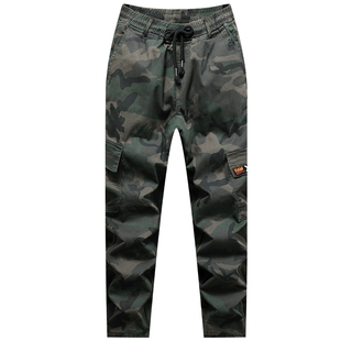 纯棉弹力加档工装裤男秋冬加绒加厚工作服裤子电焊防烫耐磨劳保裤