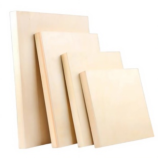 油画岩彩画板丙烯木板画框矿物重彩水粉画材坦培拉沥粉漆画画板