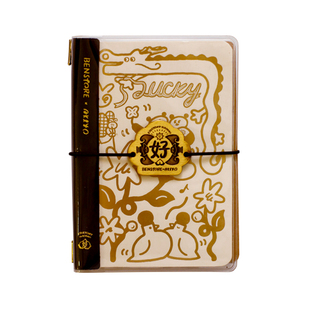 本子事多×Akiyo联名组装透明TN旅行护照夹DIY便携计划游记手帐本