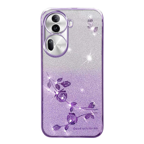 适用于oppoReno11手机壳新款女11pro硅胶保护套0pp0reno11曲屏的软外壳reno11pr0+全包防摔PJJ110网红高级o钻