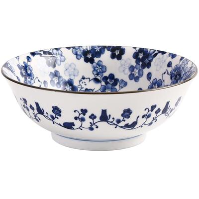 千代源樱花舞猫陶瓷碗盘餐具