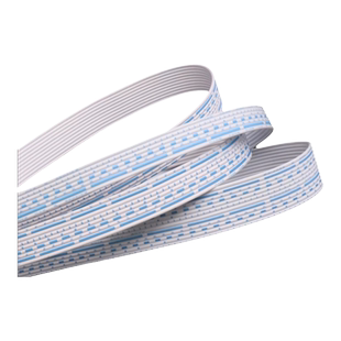 美标2468多芯排线红白/蓝白排线镀锡铜丝 6/7/8/9/10/12P连接线